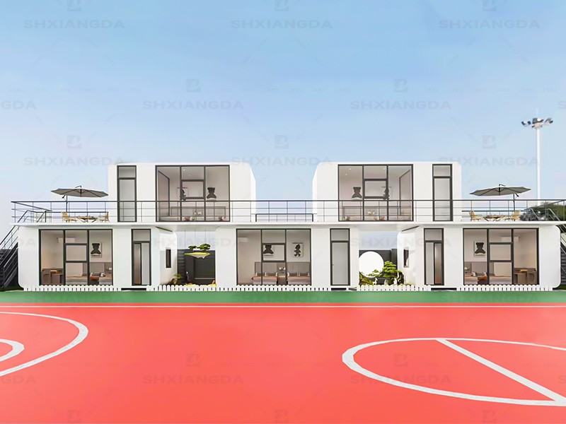 五個蘋果艙二層搭建01